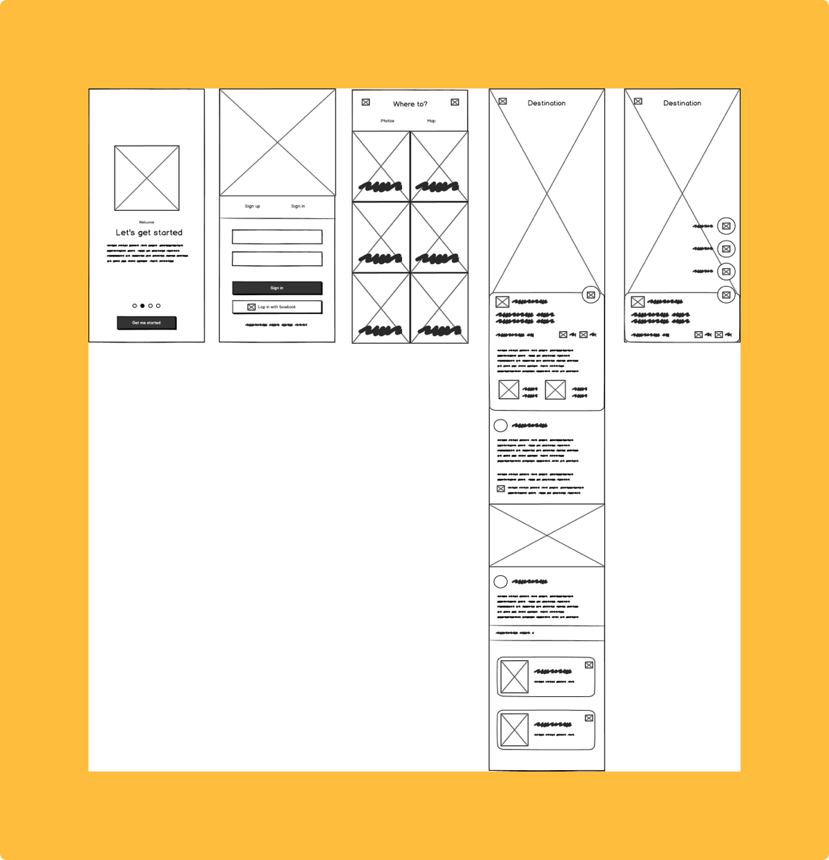 Low-Fid Wireframe